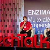 Stage Techtalk with speaker